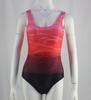 2025 Gradient Print Backless One-Piece Swimsuit for Women