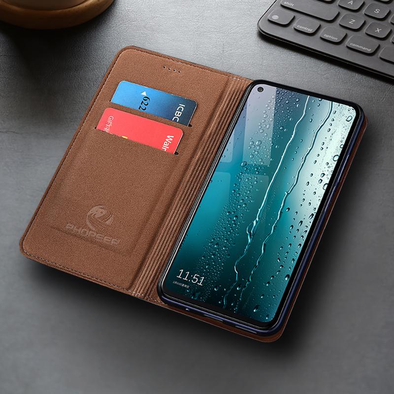 Dragon Claw Genuine Leather Flip Case for Samsung Galaxy A04 A04S A04E A14 A24 A34 A54 4G 5G Phone Cover Card Case Scratch Proof