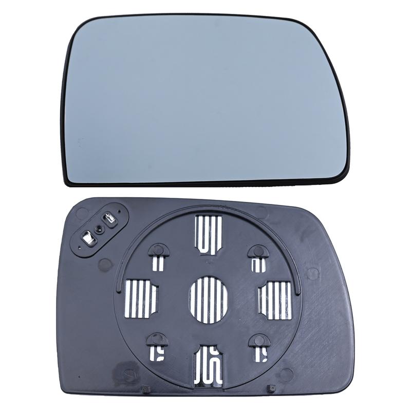 Side Blue Wing Glass Angle Rearview Mirror Anti-Glare Heated Mirror for BMW X5 E53 1999 2000 2001 2002 2003 2004 2005 2006