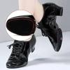 Indoor Kinder Gesellschaftstanzschuhe Jungen Professionelle Tanzschuhe Herren Latein Übung Walzer Salsa Tanzschuhe für Herren Leder