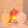 Fruit Shape Candle Molds Apple Pear Strawberry Shaped Silicone Mold Resin Plaster Candle Soap Molds Wax Making Home Decoration