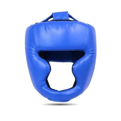 Pro Boxing Helmet for Adults Kids Leather Head Guard Muay Thai Karate Taekwondo Training Gear New Design Head Guard