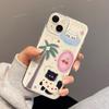 Coconut Cute Kitten for iPhone17promax Space Phone Case Apple 16 Transparent 15/14 Fine Hole