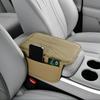 With Storage Pocket Auto Armrest Protector Cover Comfortable Car Center Console Mat  SUVs