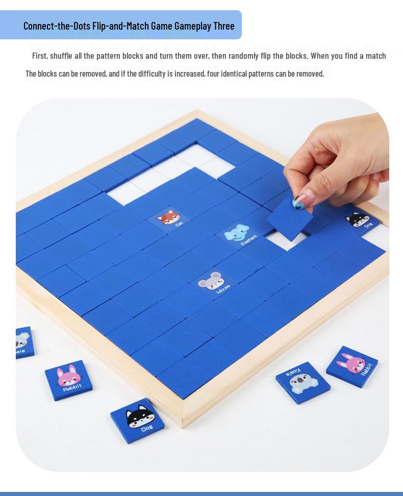 Kids' Logical Thinking Puzzle Game – Educational Parent-Child Match & Concentration Toy