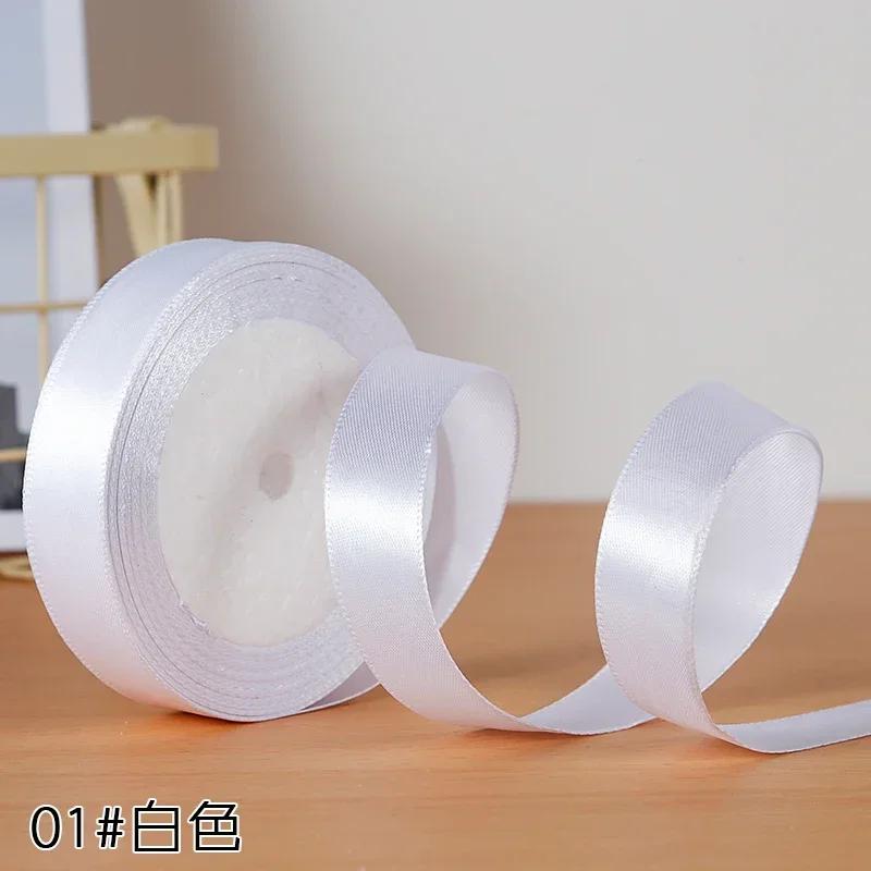 22meters 20mm Faced Satin Ribbon for DIY Silk Satin Ribbons Crafts Bow Handmade Gift Wrap Party Wedding Clothing Accessories