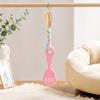 Dog Rubber Toy with Spatula and Cloth Strip Shape for Daily Chewing and Play