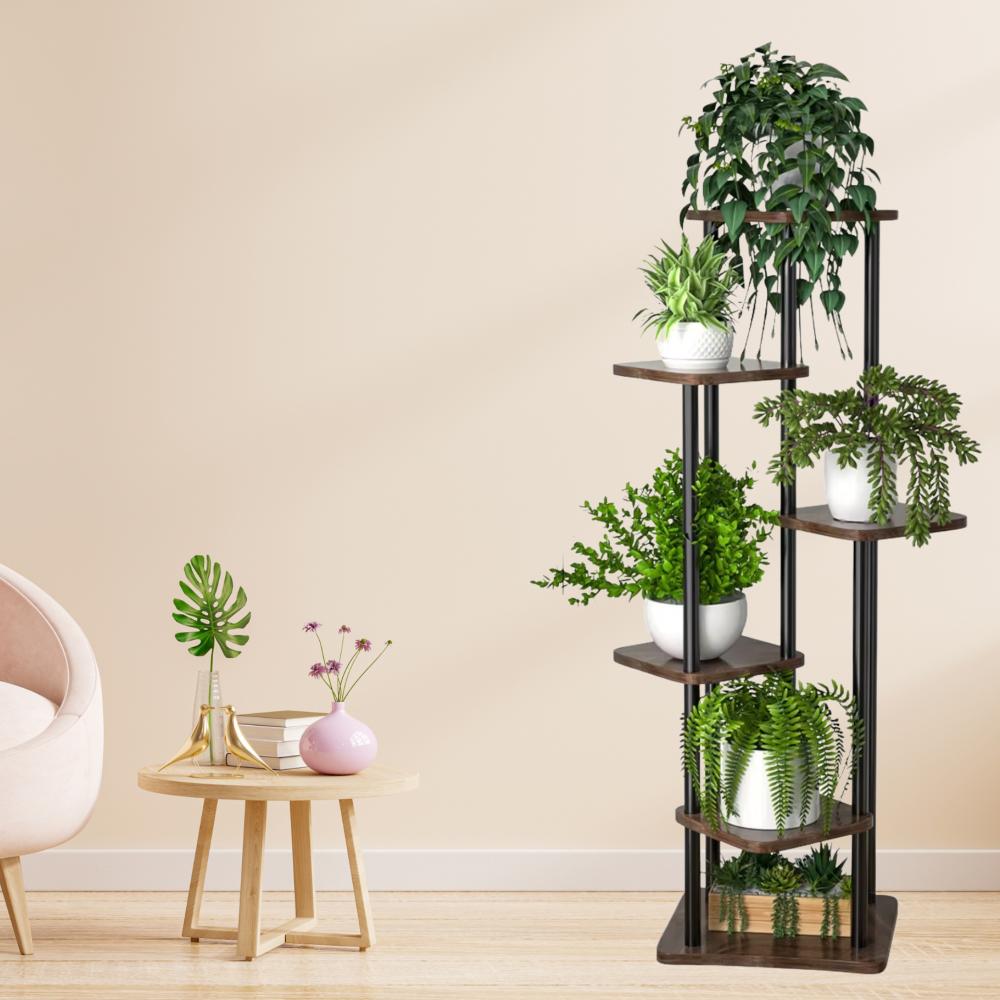 Flower Stand Metal Stand Standing Loft Plants Shelf 132 Cm [Kwietnik2]