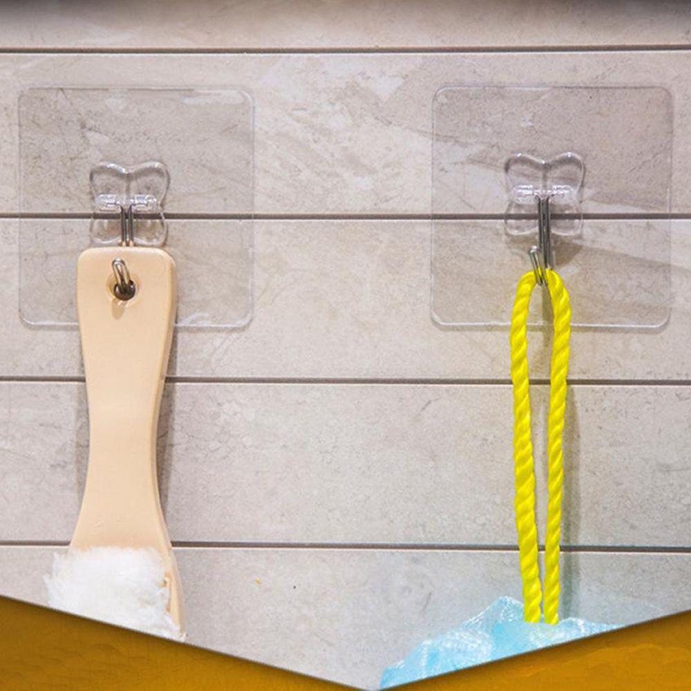 Household Transparent Home & Living Seamless Adhesive Hook Traceless Hooks Wall Rack Storage Hanger