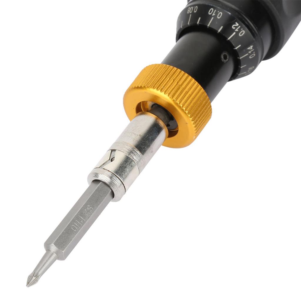 Presetting Type Adjustable Torque Screwdriver 0.21.2Nm Hex Socket RTD1.2