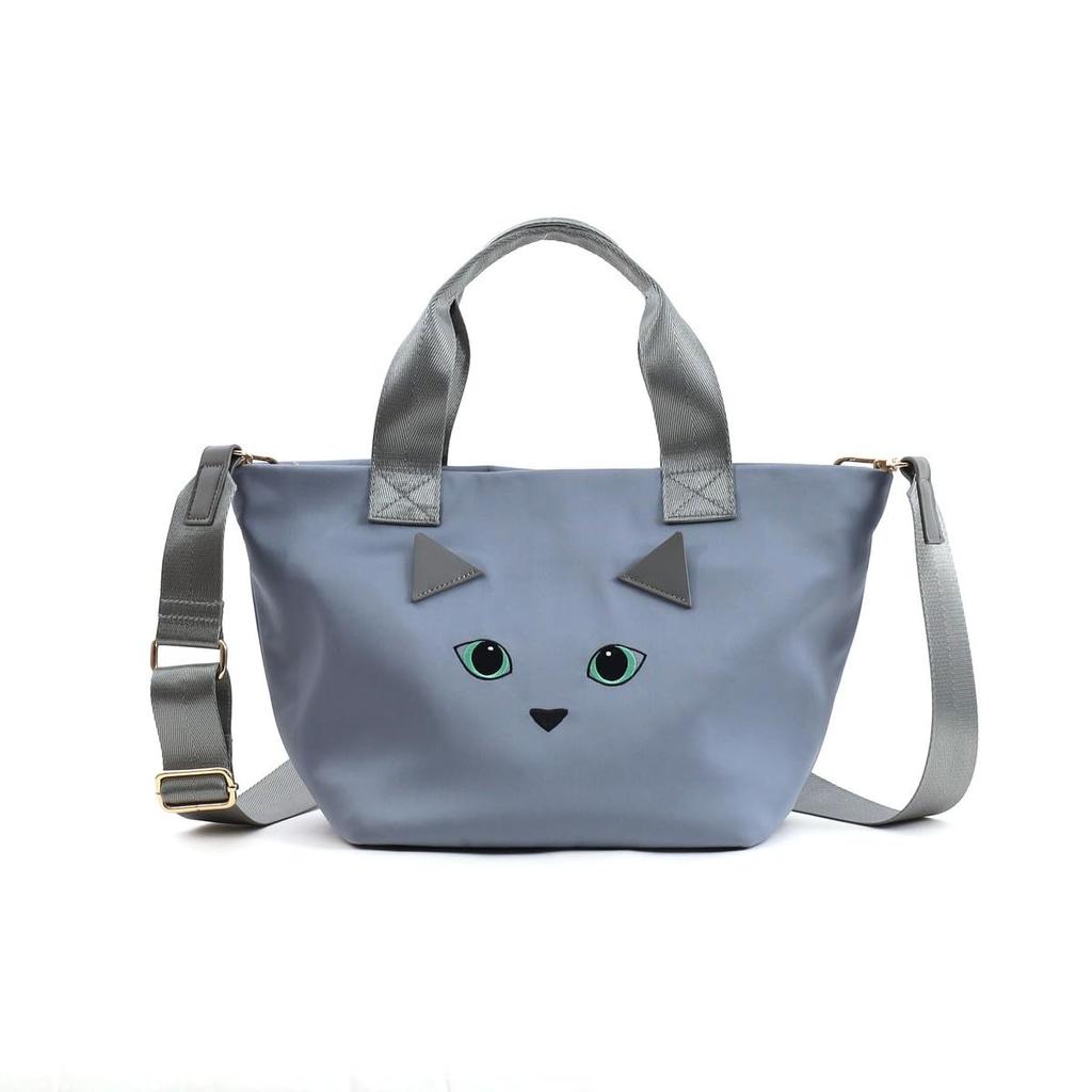 Cuco Cat Tote Bag 2513111045 Gray (012)
