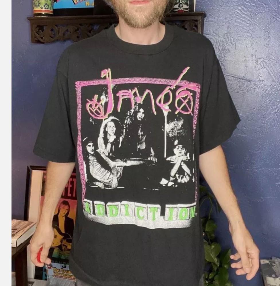 Janes Addiction Shirt Janes Addiction Black Tshirt Unisex S5XL Unisex T-Shirt XXL