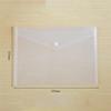 Heavy Duty Waterproof A4 Clear Plastic Document Bag File Holder Portfolio Notes Envelope Storage Case School Office Business Supplies