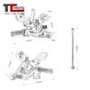 For Yamaha MT09 FZ09 MT-09 FZ-09 MT 09 2013 2014 2015 2016 Motorcycle Rearsets Rear Set Foot Pegs Pedal Footrest Tracer XSR900