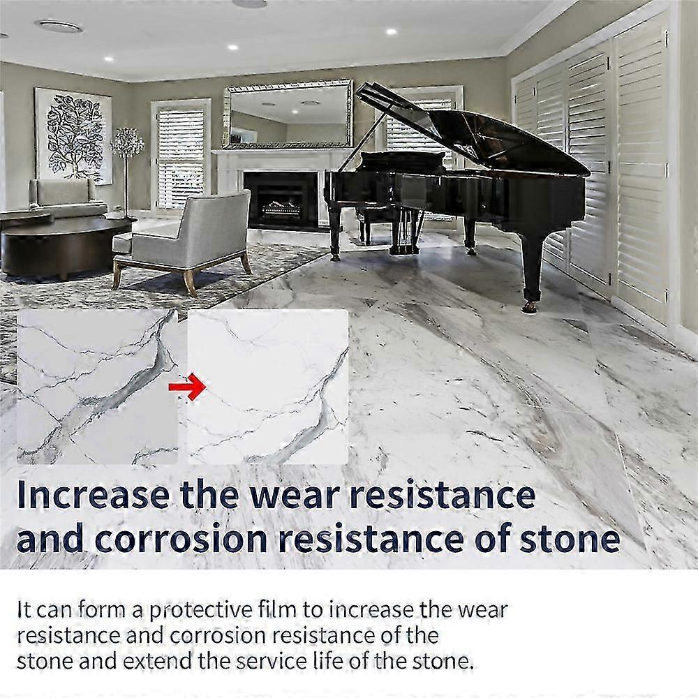 Stone Crystal Plating Agent, Stone Stain Remover Cleaner, Kitchen Marble Cleaner New