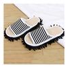 Cleaning Slippers, Wearable Mop, Washable, Just Wear Them and Walk Around, Ultra-fine Fibers, Convenient Cleaning Goods, No Strain On the Lower Back,
