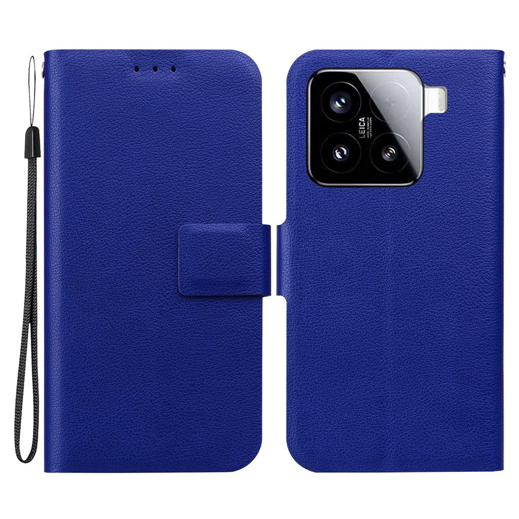 For Xiaomi 15 Case Ultra-Thin PU Leather+TPU Phone Cover with Card Slot