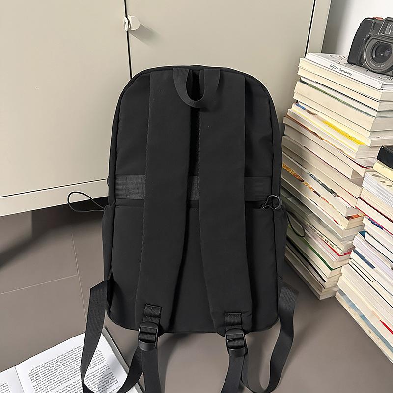 Schoolbag Schoolbag Girls Pure Large Capacity Versatile Trend Backpack Junior High School Students Sweet Wind Japanese High Value Backpack