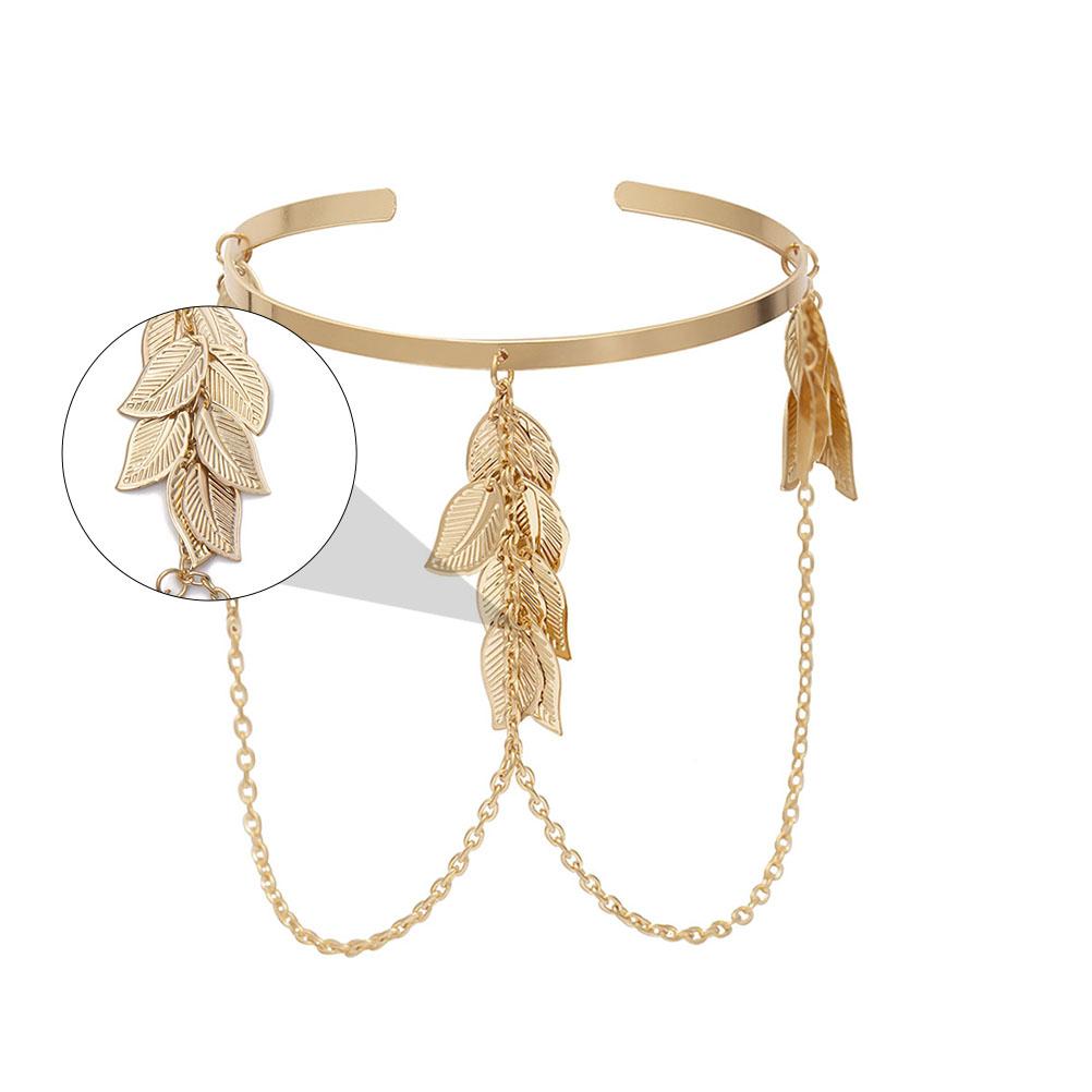 

Запястье Геометрический Лист Кисточка Цепочка Подвеска Браслет Мужской Плюшевые Украшения Браслет Внешняя Торговля Сандалии Женские золотистый