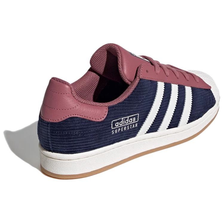 Adidas Originals Superstar Comfortable Simple Low-Top Sneakers Women Sneakers Blue IG2152