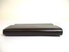 Authentic PRADA Dark Brown Leather Trifold Wallet Compact Wallet #a582 Open Box