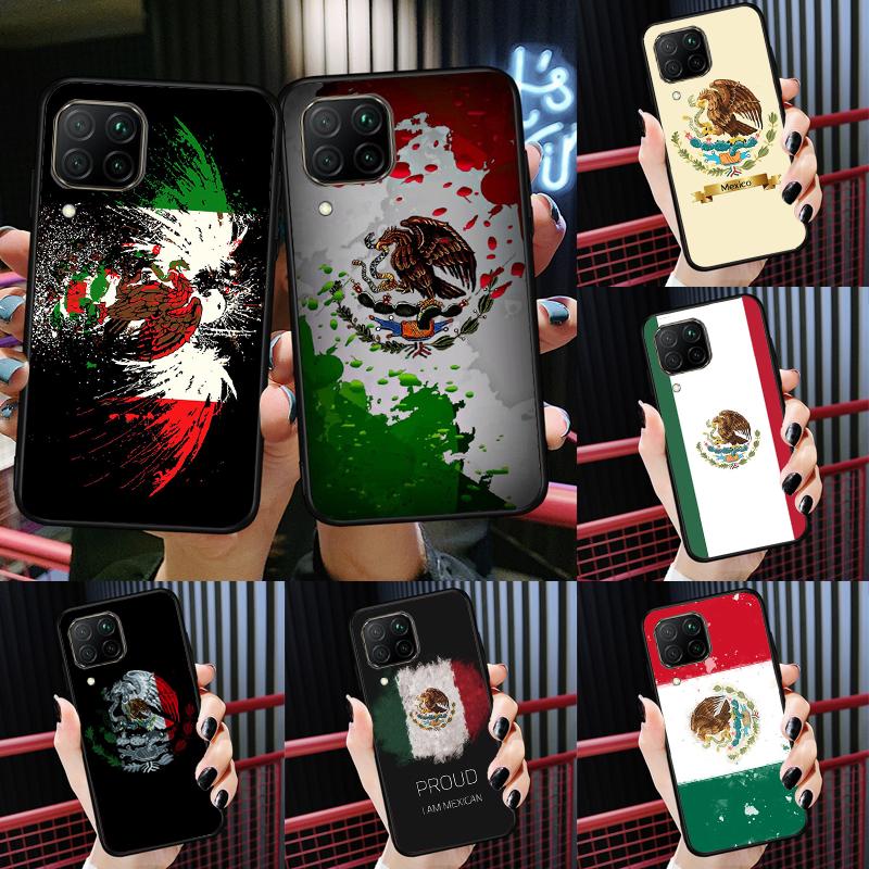 Mexico Flag For Huawei Nova Y91 Y60 Y70 Y72 Y90 Y61 12s 12i 11i 8i 10 9 SE P20 P40 Lite P30 P60 Pro Case