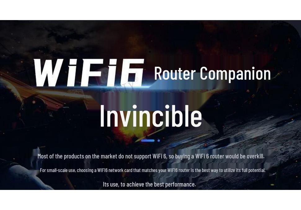 WiFi 6 Gaming Wireless Network Card - Dual-Band 5G Receiver for Desktop PCs