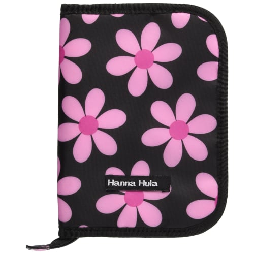 

hanna hula maternity notebook case multi case m size retro flower pink