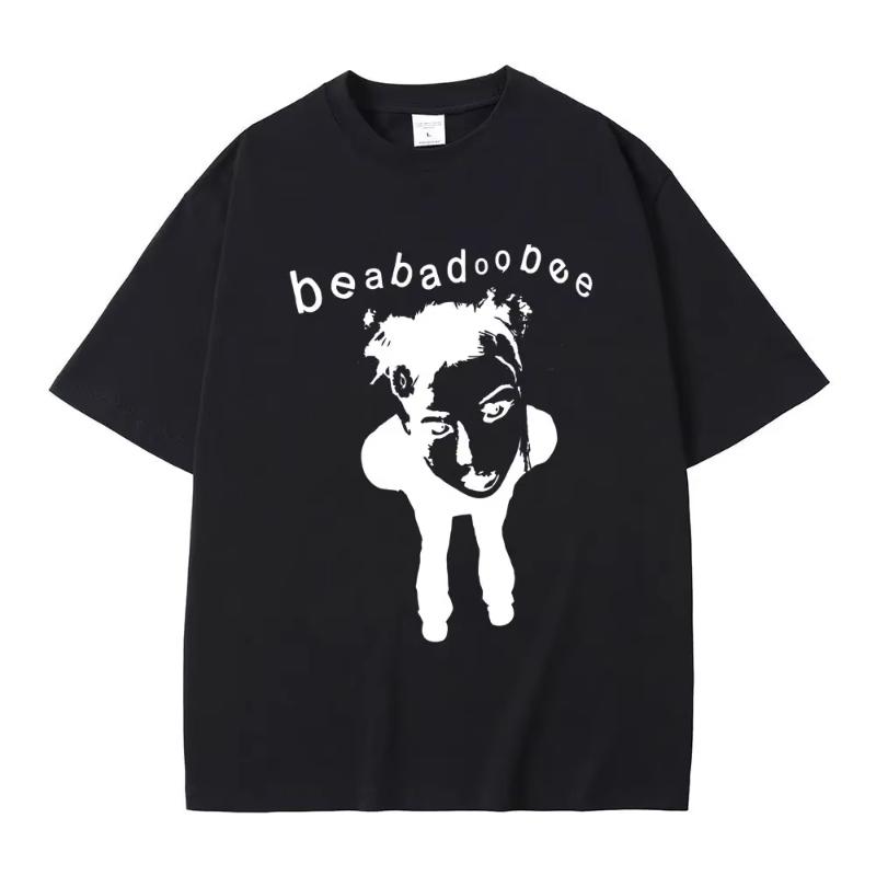 Singer Beabadoobee Graphic Print Tshirt Unisex Women Fashion Cotton Oversized Tshirt Unisex Casual Y2k Style Short Sleeve T Shirts