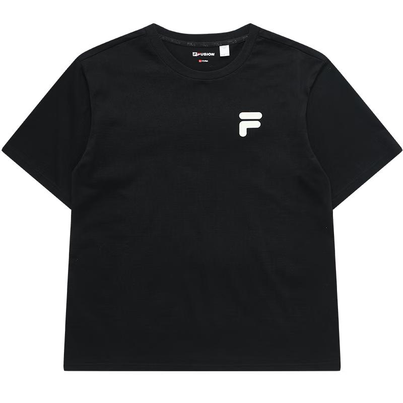 FILA FUSION Unisex Knit Short Sleeve T-Shirt S