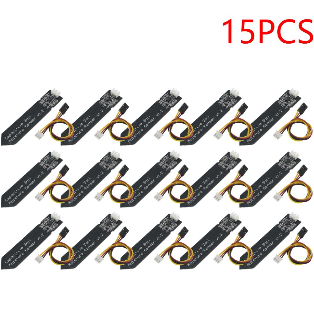 Capacitive Soil Moisture Sensor Module Wide Voltage 3.3V Corrosion Resistant W/ Gravity for Arduino Soil Moisture Sensor Board