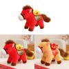 Year Of The Horse Plush Toy With Pp Cotton Filling For Lunar New Year Gift