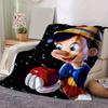 1pc, Disney Pinocchio Character Throw Blanket Perfect for Home Decor, Couch Cover, Outdoor Use, Gifts, Soft Blanket Bedroom, Living Room, Travel