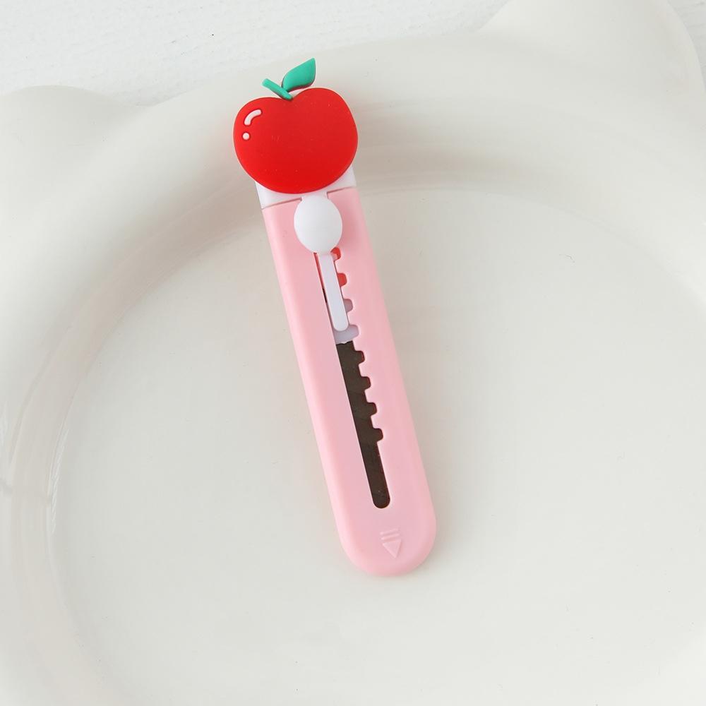Cartoon Mini Dismantle the Courier Knife Unpack Tool Paper knife Art knife Metal Retractable Blade Knife For Stationery Supplies