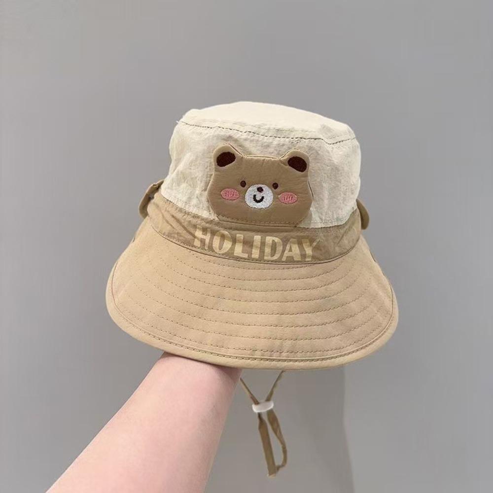 Breathable Sun Shade Hats Cute Style Panama Cap New Kids Fisherman Hat Outdoor Use