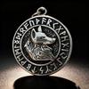 HNSP 316L Stainless Steel Viking Rune Wolf Totem Pendant Necklace For Men  Accessories