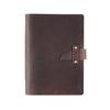 Genuine Leather A5 Business Planner Binder - Retro Style