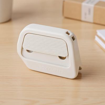 Mini Magnetic Retractable Utility Knife Ceramic Box Cutters Automatic Rebound Safety Box Cutter for Packages Cardboard Envelopes