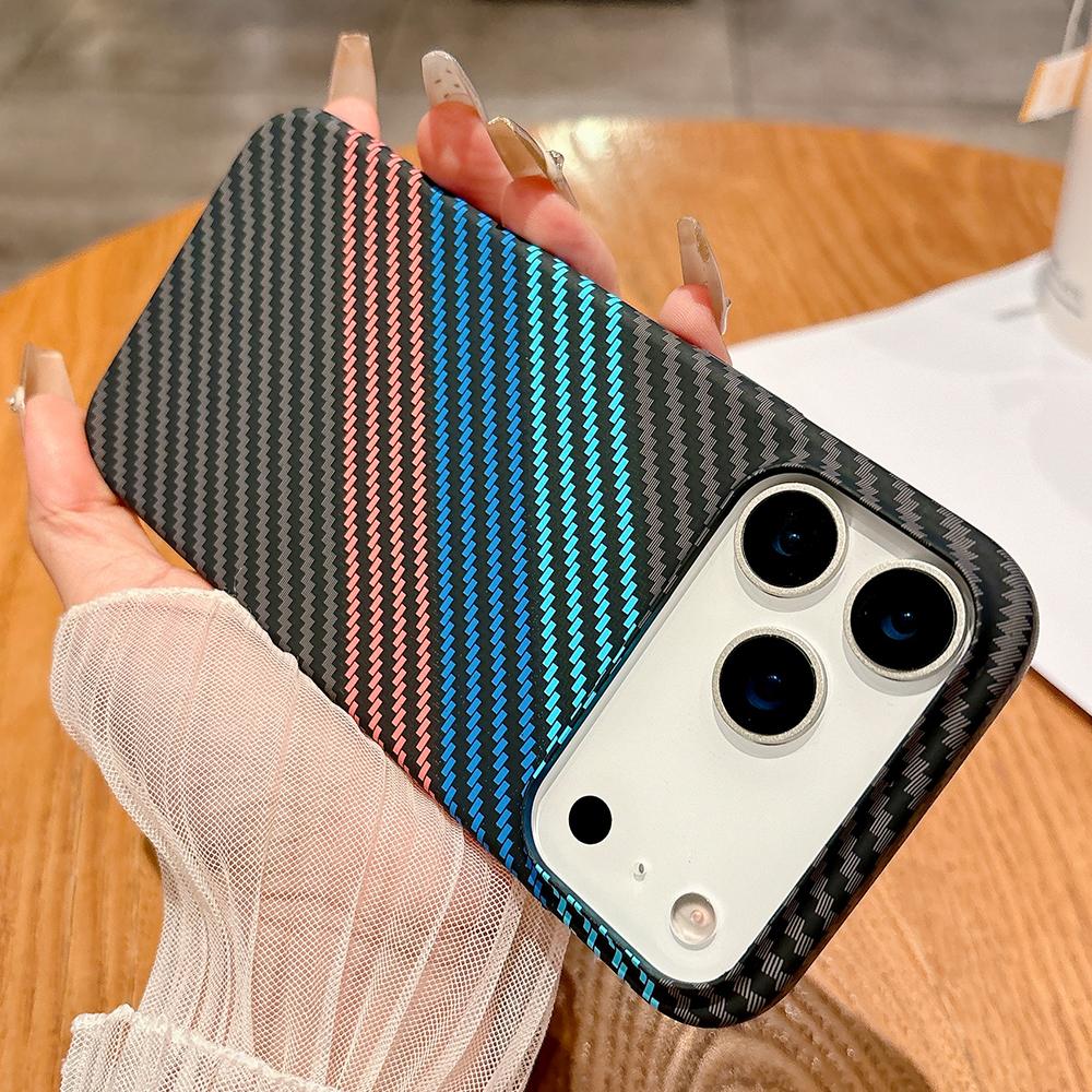 

carbon fibre magsafe charging phone case for iPhone 17 16 15 14 13 12 11 Pro Max Air Plus magnetic shockproof hard cover iPhone 15 Pro