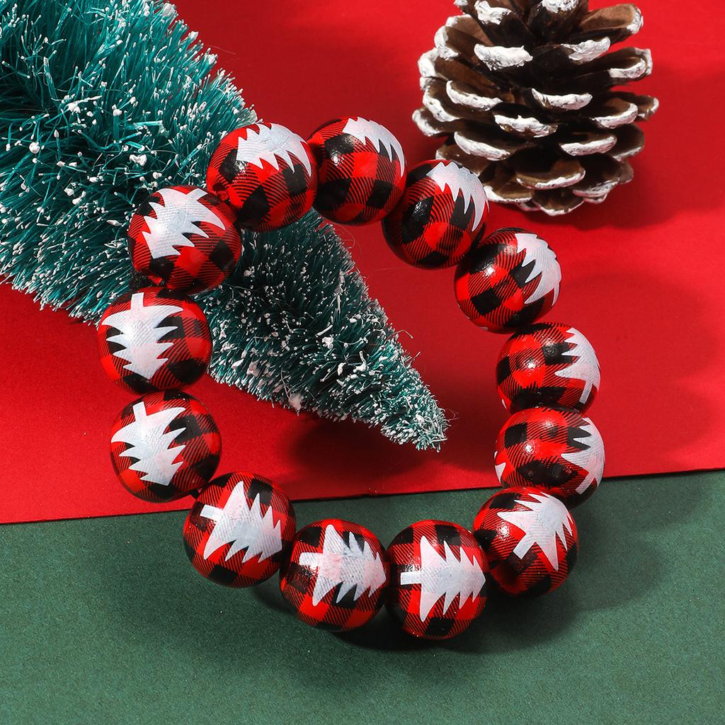 Unique And Stylish Christmas Tree Print Jewelry Set Necklace Bracelet Earrings And