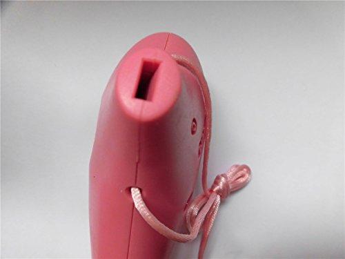 TNG Ocarina, 12-Hole Alto, Pink, Plastic, C Key, AC (with Strap), with Brass Tube, Resin, Pink