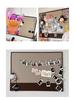 Self-Adhesive Felt Wall Sticker & Message Board for Photos & Decorations