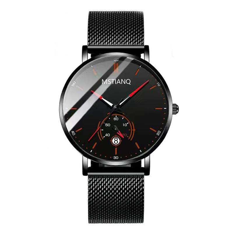 Simple Mori Men'S Watch Male Student Casual Quartz Watch Calendar Watch