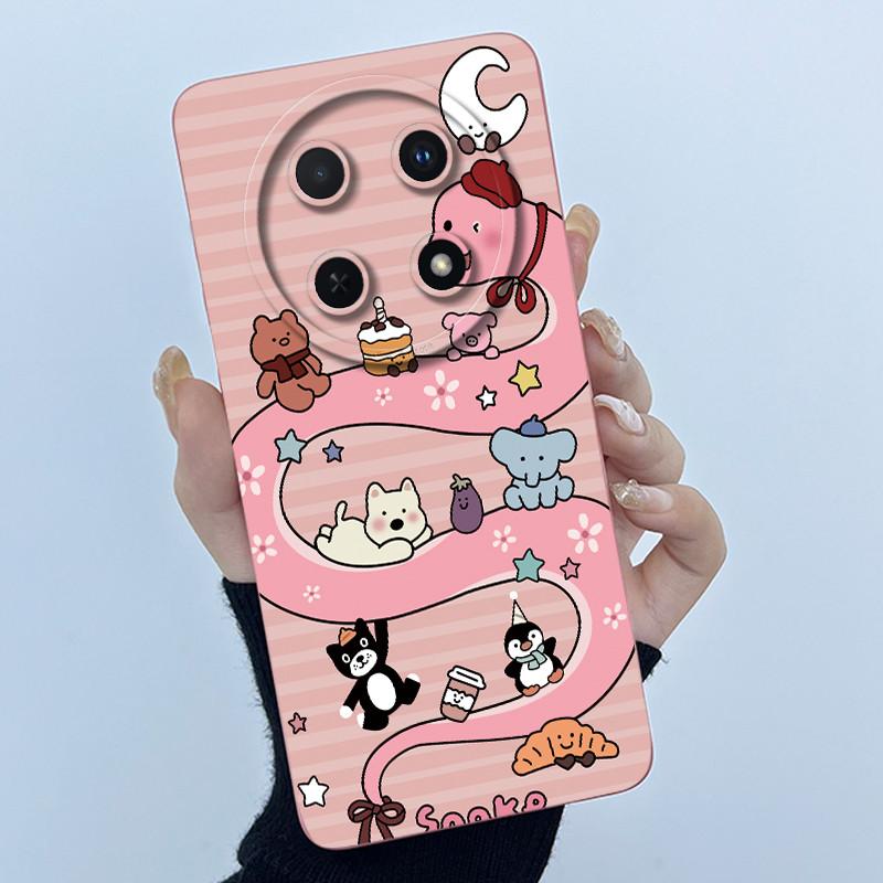 For Huawei Nova 12i Case 12 i Silicone Protective Cover Fashion Simplicity flower Funda for Huawei Nova 13i Nova12i Coque Capa