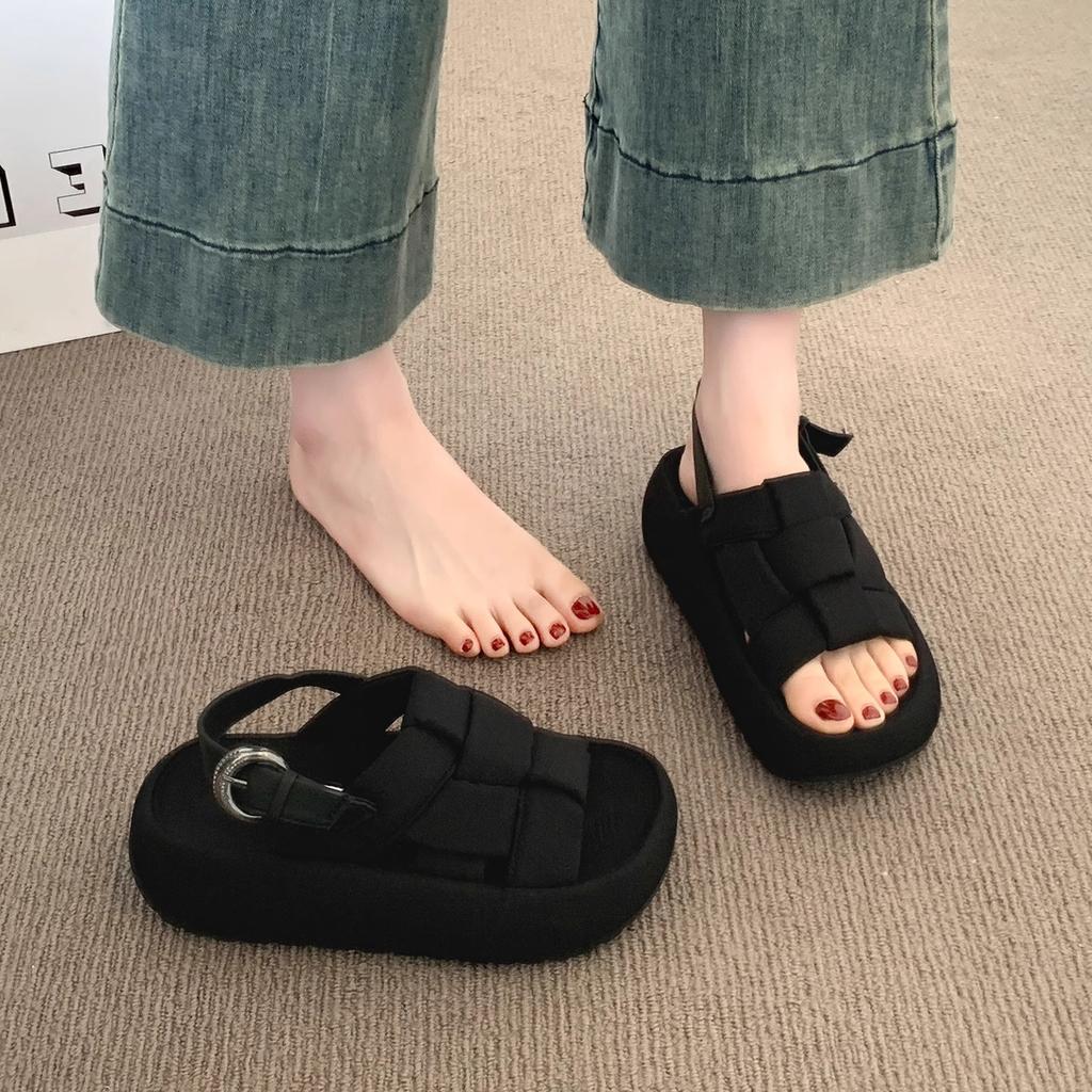 Sandals Women's Summer Outer Wear New with Skirt Platform Fashion Casual Shoes