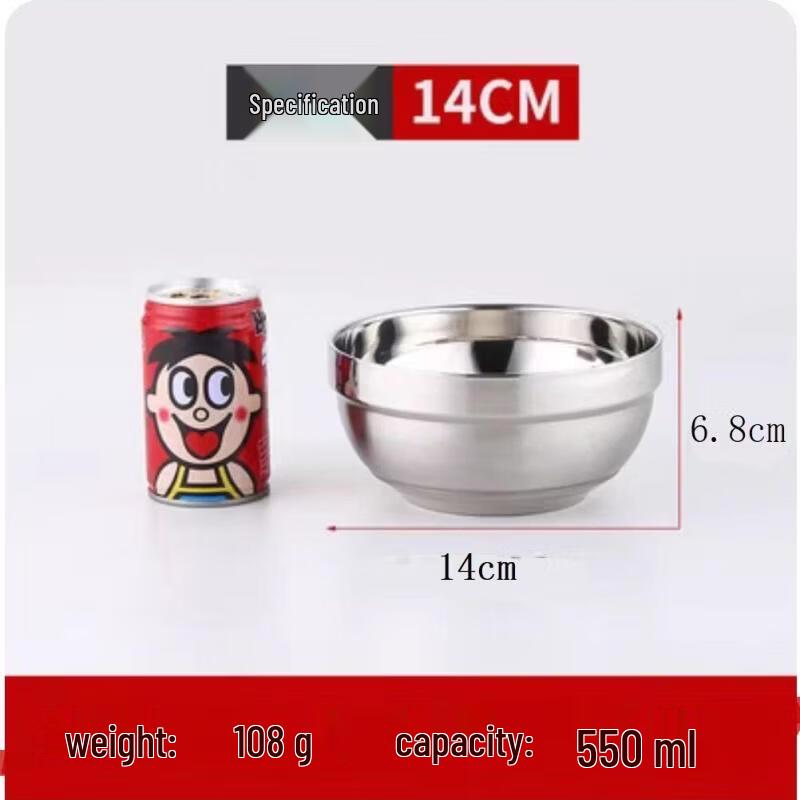 

Stainless Steel Commercial Soup Bowl Set