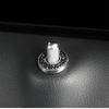 4pcs Car Door Bolts Door Lock Pin Cover Diamond Auto Decoration Trims Ring Sticker for Mercedes-Benz C Class C200L GLC260 C260L