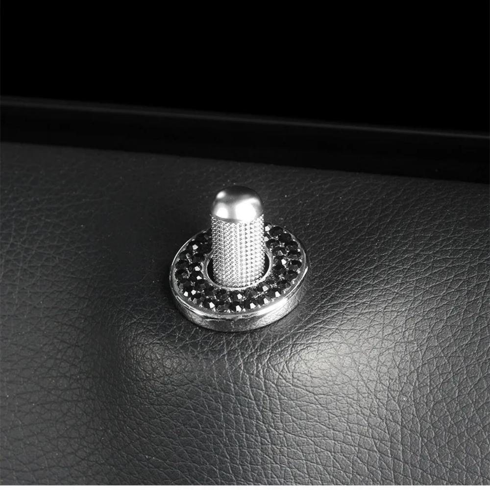 4ks Šrouby dveří auta Kryt kolíku zámku dveří Diamantové Auto Dekorační Lišty Prsten Nálepka pro Mercedes-Benz C Class C200L GLC260 C260L