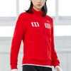 Anta Trainingsserie Einfarbige Stehkragen Sport-Reißverschlussjacke Damenjacke China-Rot 162217756-2