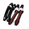 Carbon Fiber Side Door Handle Cover Trim For Toyota Yaris Cross AC200 -2025